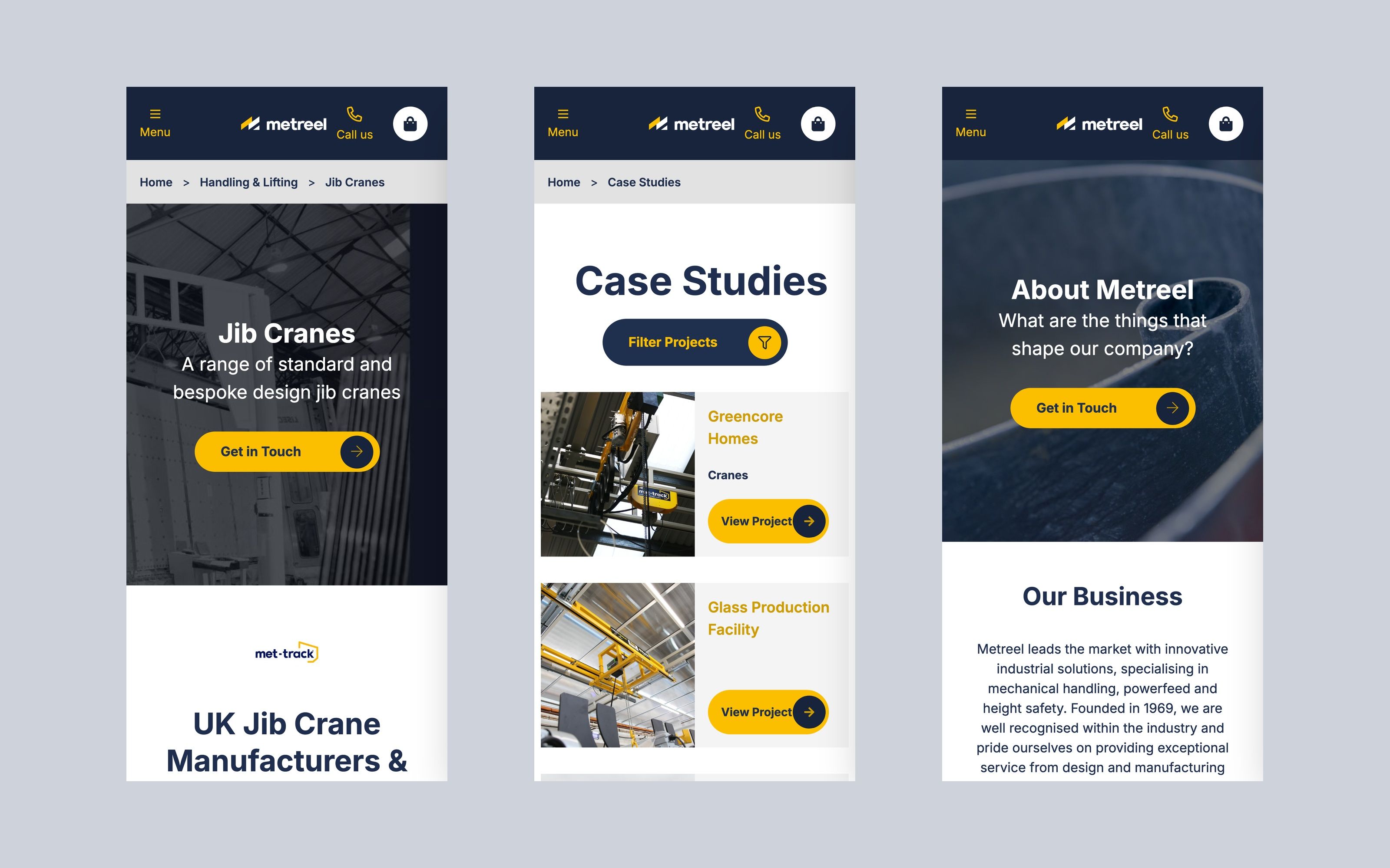 Metreel for mobile devices