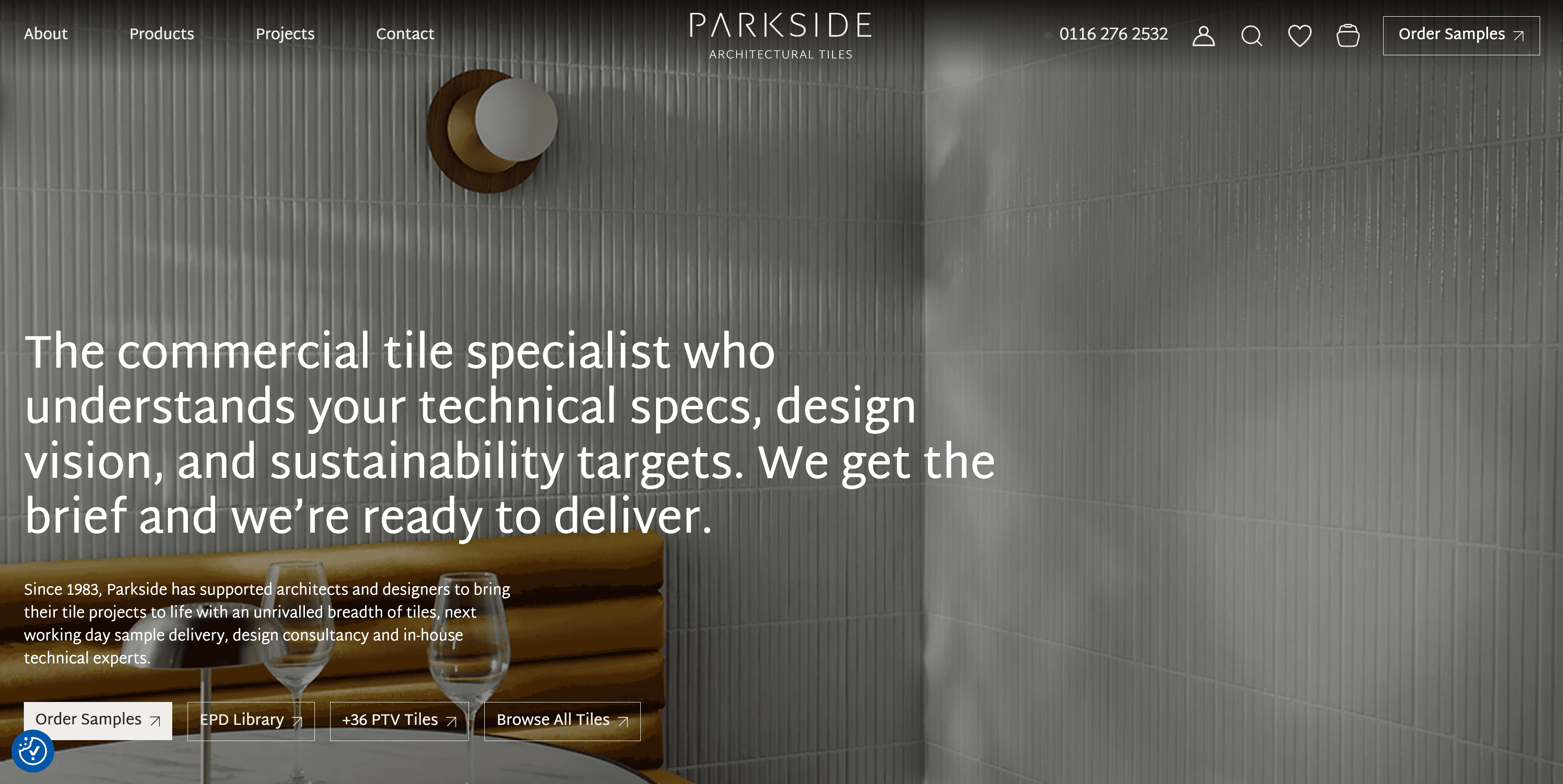 Refining online retail through a custom Shopify design and build for Parkside Tiles