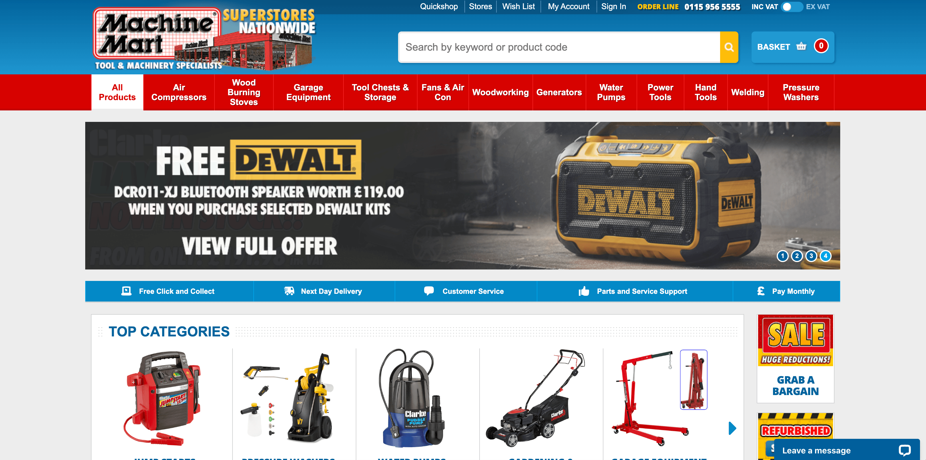 Driving year-on-year growth across Machine Mart’s online superstore