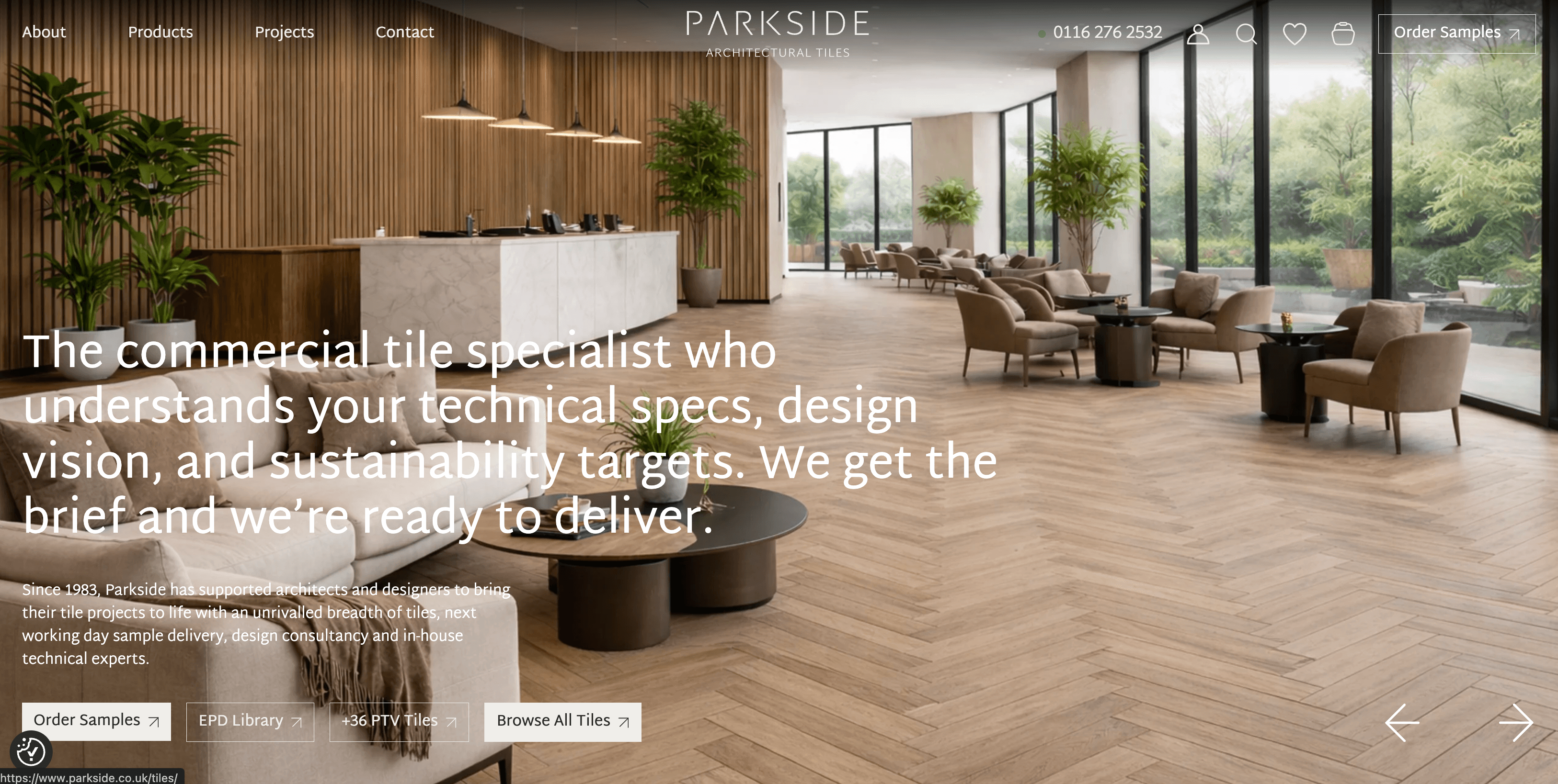 Putting the UK's #1 commercial tile specialist at the top of search